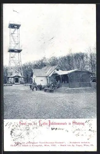 AK Ottakring, Kaiser-Jubiläumswarte mit Restaurant