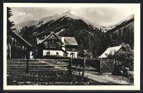 AK Knittelfeld /Steiermark, Jagdhaus Ingering mit Hochreichart