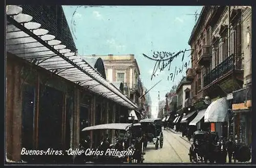 AK Buenos Aires, Calle Cárlos Pellegrini