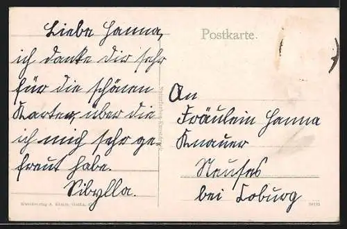 AK Gotha, Schloss Friedenstein