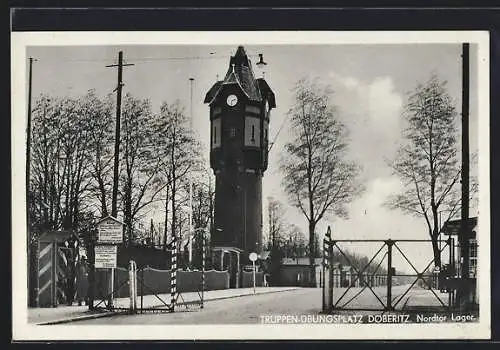 AK Döberitz /Truppenübungsplatz, Nordtor Lager