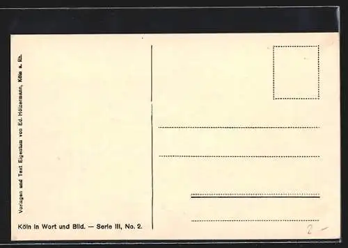 AK Köln a. Rh., St. Maria im Capitol