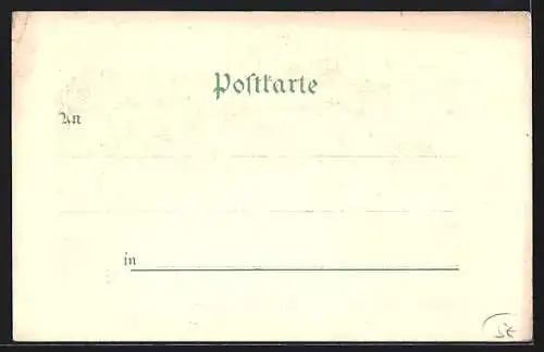 Lithographie München, Frauenkirche