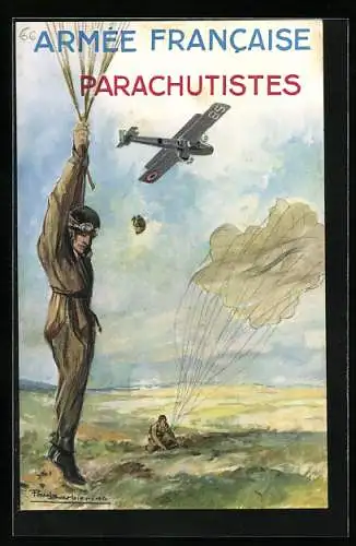 AK Armee Francaise, Parachutistes