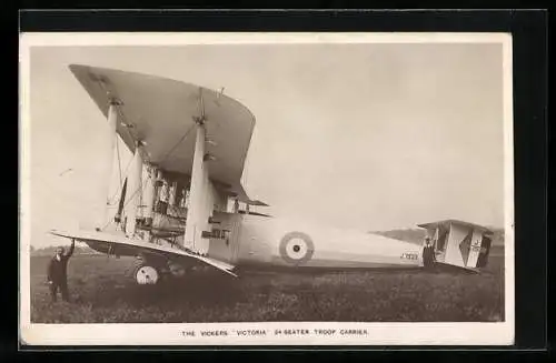 AK Vickers Victoria Troop Carrier, Flugzeug