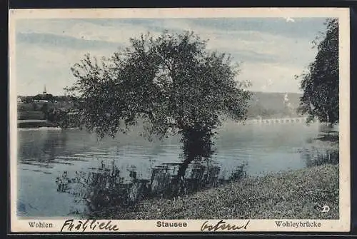 AK Wohlen, Stausee, Wohleybrücke