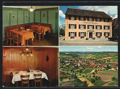 AK Schleitheim /SH, Landgasthaus Hirschen, Bes. Fam. K. Hofmann