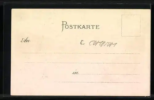 Künstler-AK Edward Theodore Compton: Passau, Stadtansicht im Abenddunst