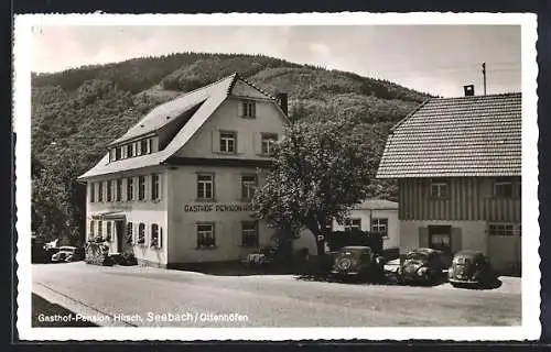 AK Seebach /Ottenhöfen, Gasthof-Pension Hirsch