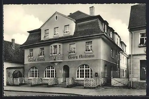 AK Schlüsselfeld im Steigerwald, Gasthof und Pension Storch