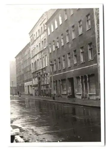 Fotografie unbekannter Fotograf, Ansicht Berlin-Mitte, Wohnhäuser in der Linienstrasse