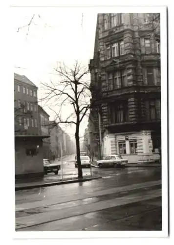 Fotografie unbekannter Fotograf, Ansicht Berlin-Mitte, Oranienburger Tor mit Blick in die Linienstrasse