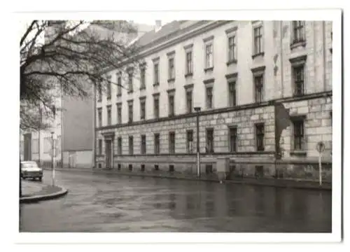 Fotografie unbekannter Fotograf, Ansicht Berlin-Mitte, Wohnhaus Ecke Linienstrasse