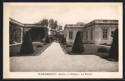 AK Blerancourt /Aisne, Château, le Musée