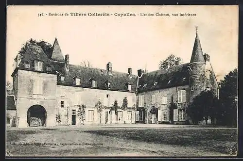 AK Coyolles, l`ancien Chateau, vue interieure