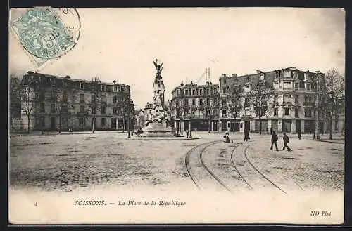 AK Soissons, La Place de la République