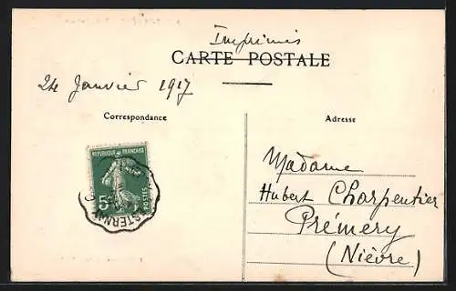 AK Saint-Eugène /Aisne, Vue générale