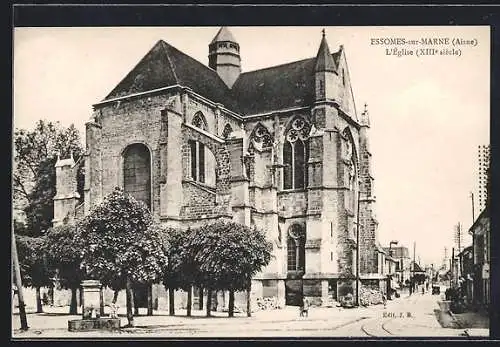 AK Essomes-sur-Marne, L`Église