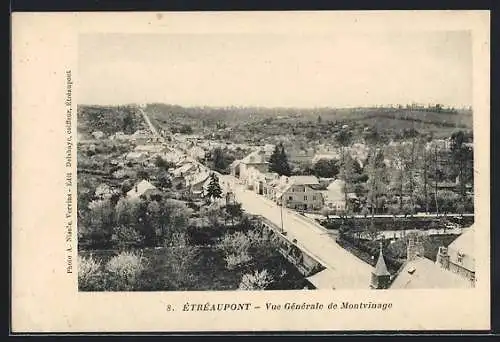 AK Étréaupont, Vue Générale de Montvinage