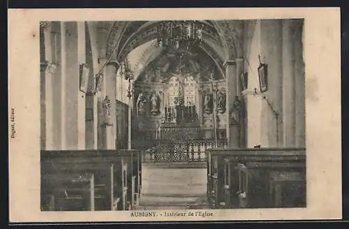 AK Aubigny, Intérieur de l`Eglise