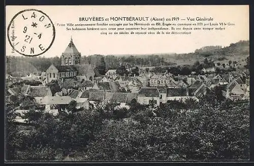 AK Bruyères et Montbérault /Aisne, Vue Générale