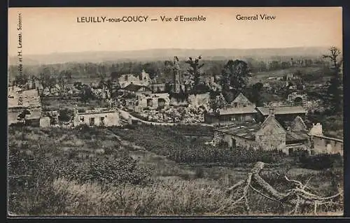 AK Leuilly-sous-Coucy, Vue d`Ensemble