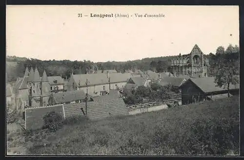 AK Longpont /Aisne, Vue d`ensemble