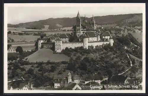 AK Schwäb. Hall, Blick auf Comburg