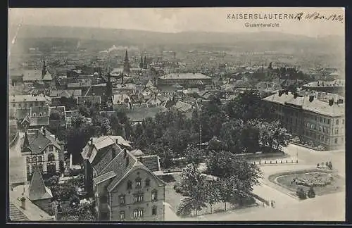 AK Kaiserslautern, Gesamtansicht aus der Vogelschau