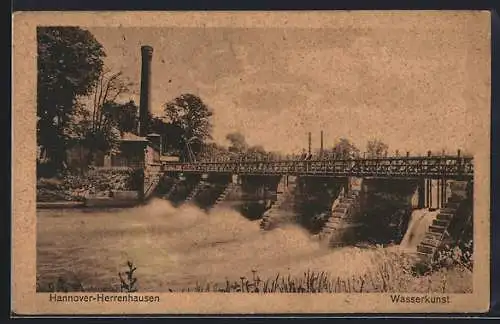 AK Hannover-Herrenhausen, Wasserkunst