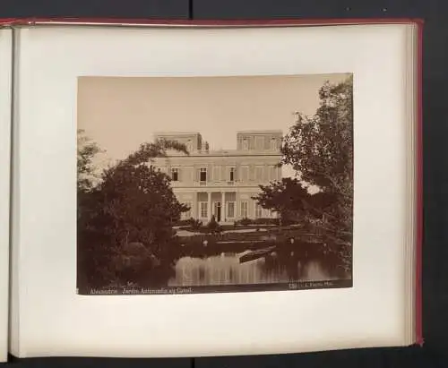 Fotoalbum mit 27 Fotografien, Ansicht Alexandria, Orient-Reise 1890, Tracht, Adelphoi Zangaki, Luigi Fiorillo, Danseuse