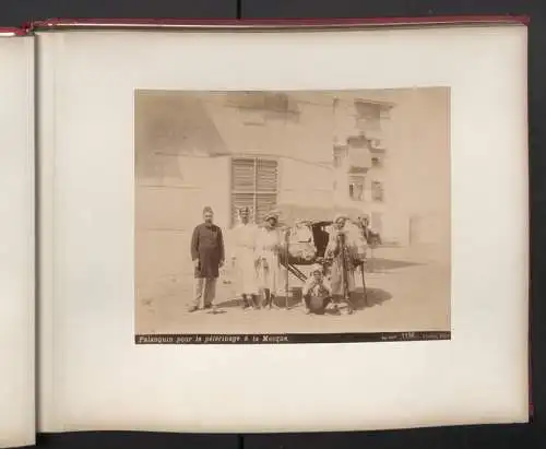 Fotoalbum mit 27 Fotografien, Ansicht Alexandria, Orient-Reise 1890, Tracht, Adelphoi Zangaki, Luigi Fiorillo, Danseuse