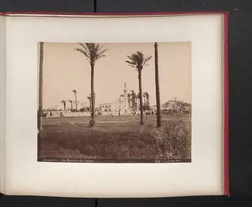 Fotoalbum mit 27 Fotografien, Ansicht Alexandria, Orient-Reise 1890, Tracht, Adelphoi Zangaki, Luigi Fiorillo, Danseuse