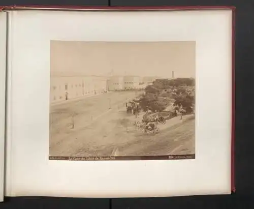 Fotoalbum mit 27 Fotografien, Ansicht Alexandria, Orient-Reise 1890, Tracht, Adelphoi Zangaki, Luigi Fiorillo, Danseuse