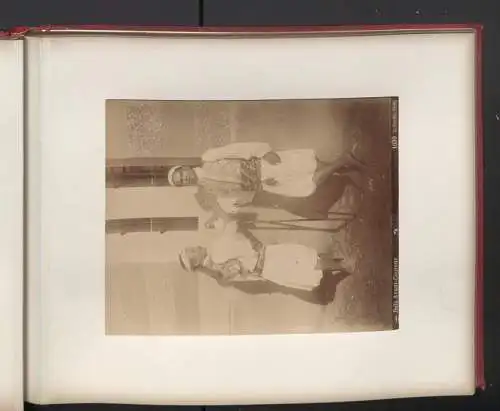 Fotoalbum mit 27 Fotografien, Ansicht Alexandria, Orient-Reise 1890, Tracht, Adelphoi Zangaki, Luigi Fiorillo, Danseuse