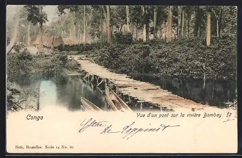 AK Kongo, Vue d`un pont sur la rivière Bombay