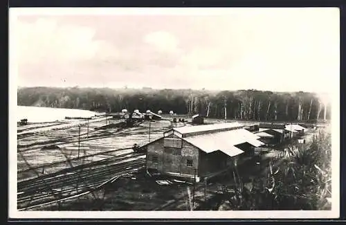 AK Port-Francqui, Vue de la Gare