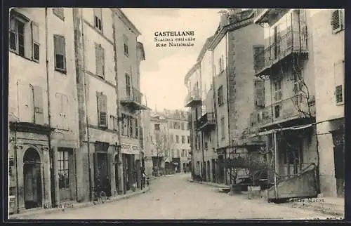 AK Castellane, Rue Nationale