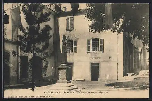 AK Castellane, Entrée de la Colonie scolaire monègasque