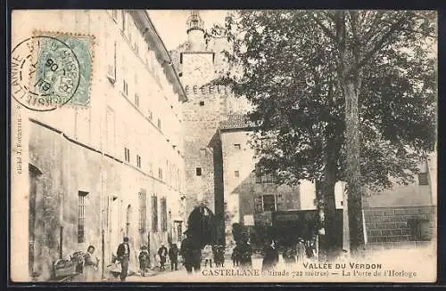 AK Castellane, La Porte de l`Horloge