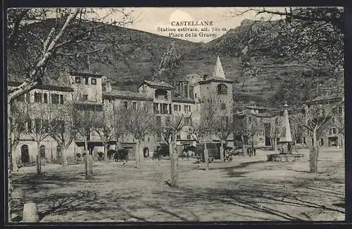 AK Castellane, Place de la Grave