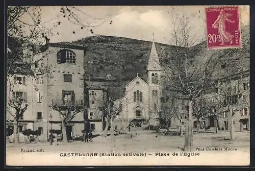 AK Castellane, Place de l`Eglise