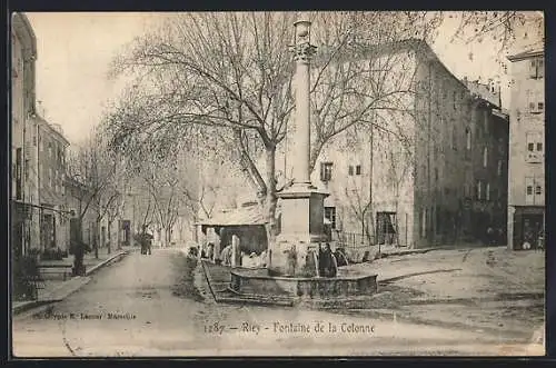 AK Riez, Fontaine de la Colonne