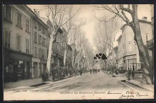 AK Digne, Le Boulevard Gassendi