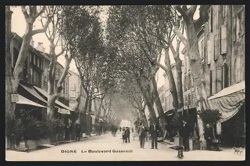 AK Digne, Le Boulevard Gassendi