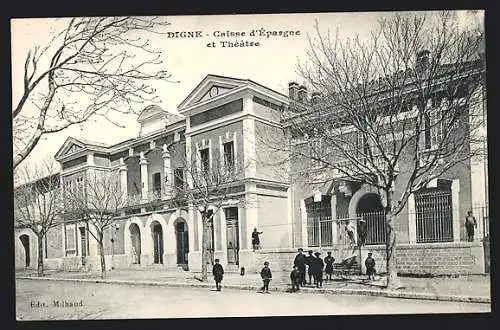 AK Digne, Caisse d`Épargne et Théâtre