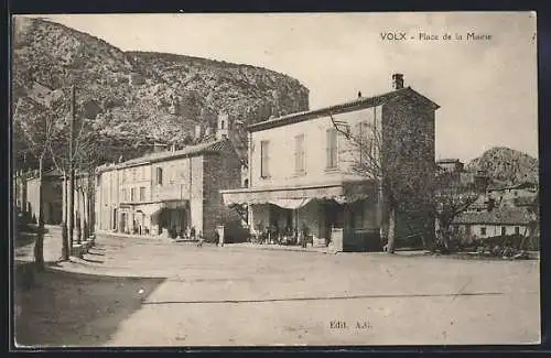 AK Volx, Place de la Mairie