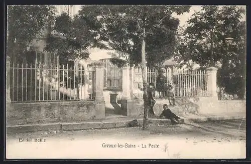 AK Gréoux-les-Bains, La Poste