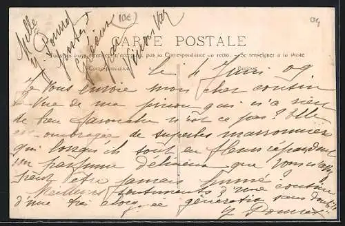 AK Gréoux-les-Bains, La Poste