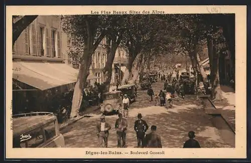 AK Digne-les-Bains, Boulevard Gassendi